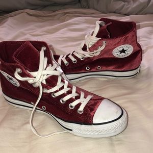 Red velvet converse